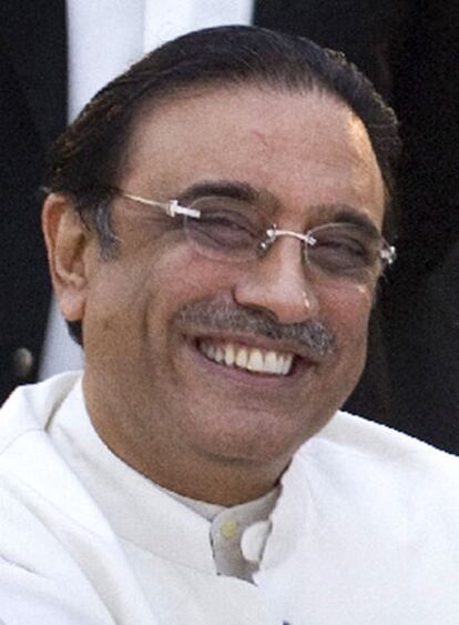 Asif Alí Zardari.