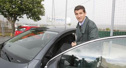 Javi Gracia, nuevo técnico del Málaga. 