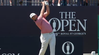 Jon Rahm at the British Open.