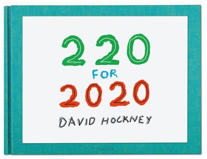 Portada dell libro ‘220 for 2020. David Hockney’, editado por Taschen