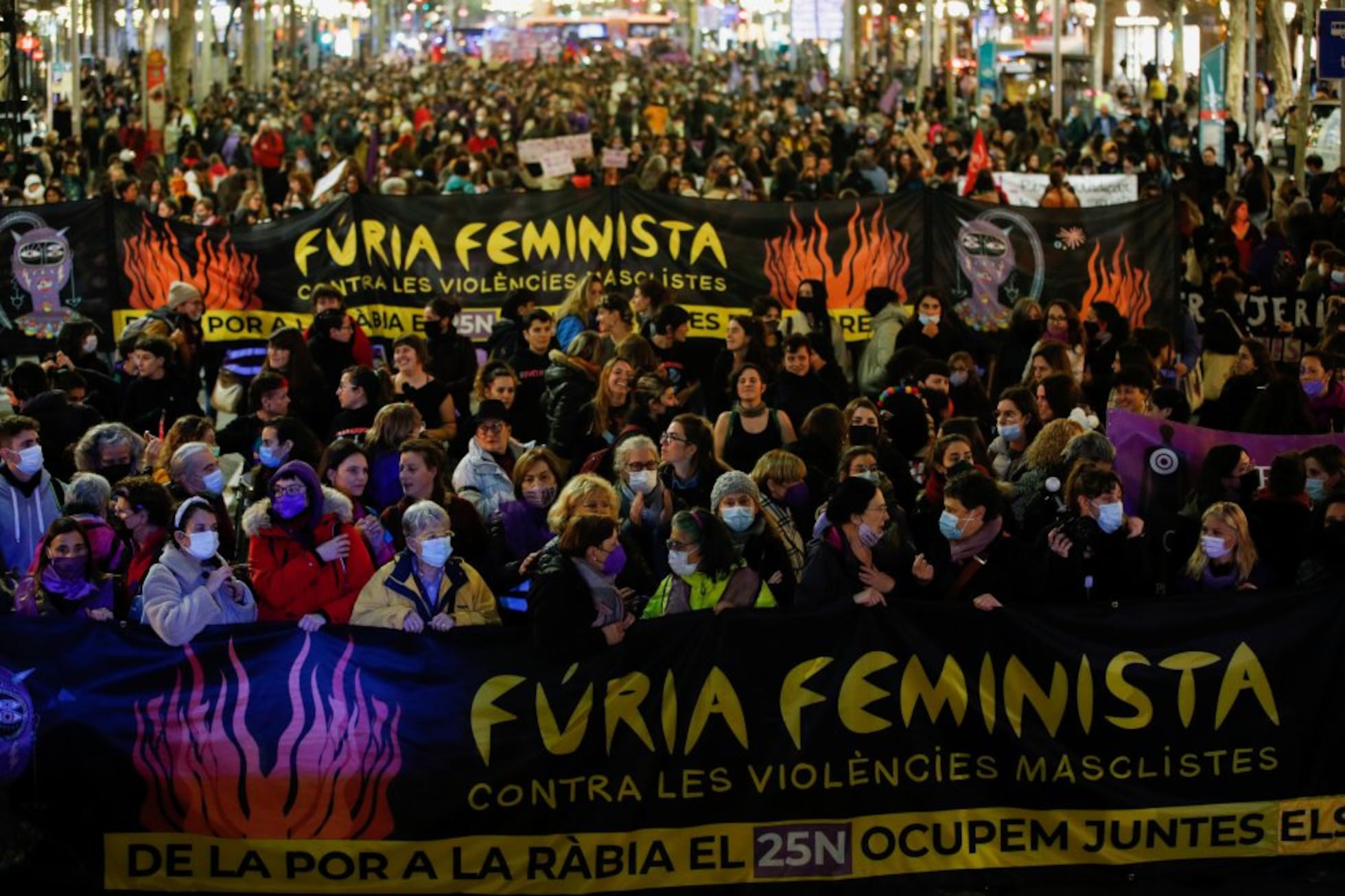 Las manifestaciones en el Día Internacional para la Eliminación de la ...