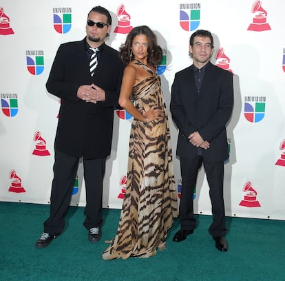 La Quinta Estación en la gala de los Latin Grammy, el 8 de noviembre de 2007.