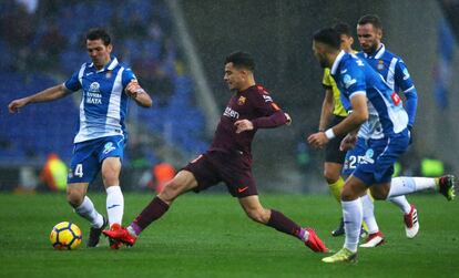 El Espanyol se enfrenta al Barcelona en la jornada 22 de la Liga Santander