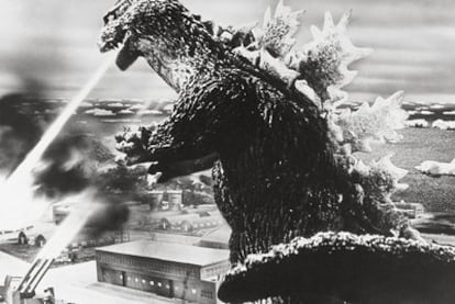 Fotograma de<i> King Kong contra Godzilla </i>(1962), dirigido por Ishiro Honda.