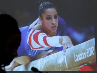 Imagen de Aly Raisman, durante el juicio contra el doctor Larry Nassar, acusado de haber abusado sexualmente de las componentes del equipo estadounidense de gimnasia artística. / Suzanne Kreitter (GETTY)