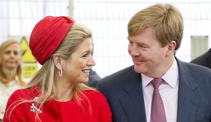 Guillermo y M&aacute;xima de Holanda.