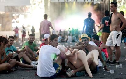 Asistentes al &uacute;ltimo Arenal Sound, en Burriana.