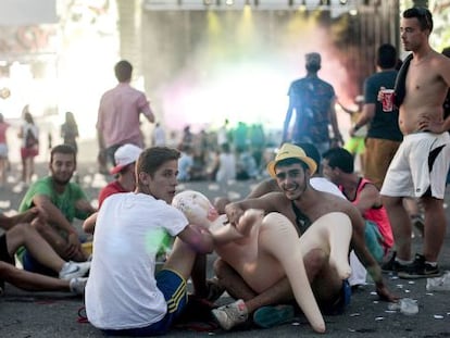 Asistentes al &uacute;ltimo Arenal Sound, en Burriana.