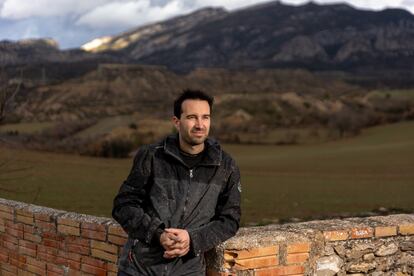 Albert Fontanet, 30, en Sant Romà d' Abella (Lleida). Kike Rincón