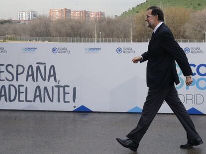 Mariano Rajoy, presidente del Gobierno y del PP.