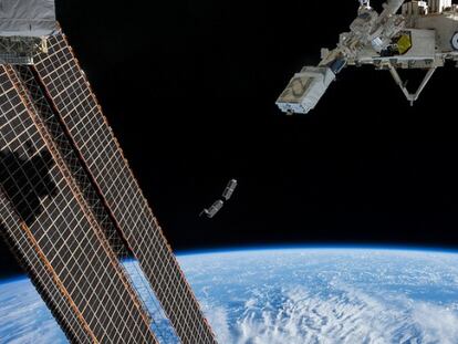 Nanosatélites lanzados desde la Estación Espacial Internacional.