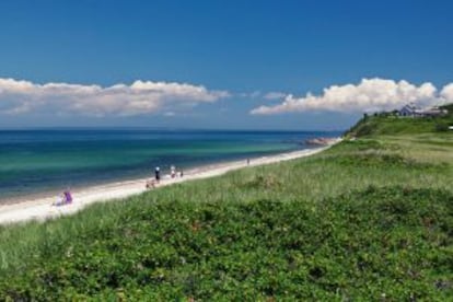 Playa de Menemsha Beach, en la isla de Martha’s Vineyard (Estados Unidos).