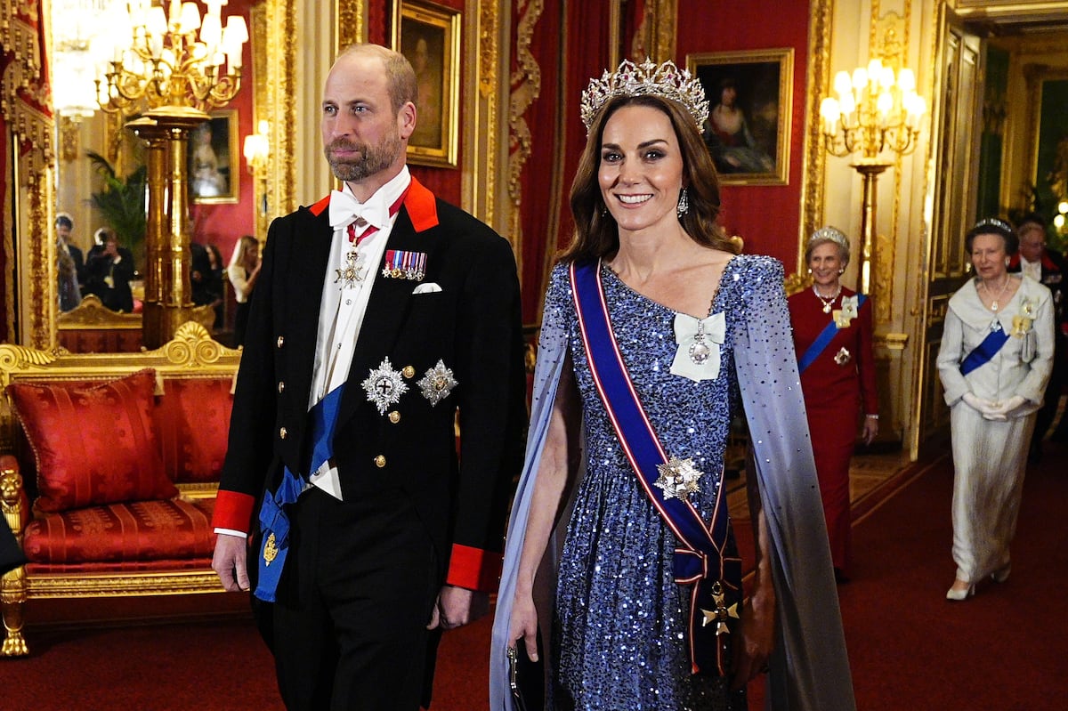 Kate Middleton luce por primera vez la gran tiara de 2.600 rubíes indios en homenaje a la reina Victoria