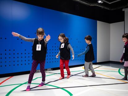 En la imagen, un taller infantil en CaixaForum Barcelona.