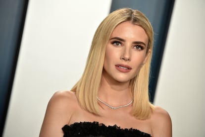 Emma Roberts el pasado febrero en una fiesta tras la gala de los Oscars.