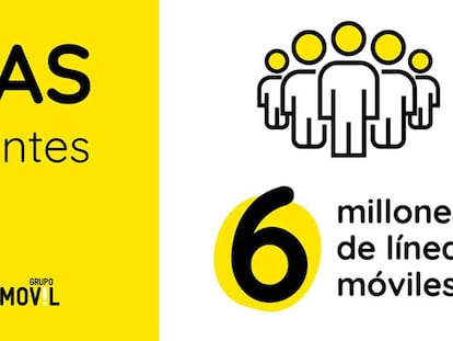 El Grupo MásMóvil ya cuenta con más de 6 millones de clientes de móvil