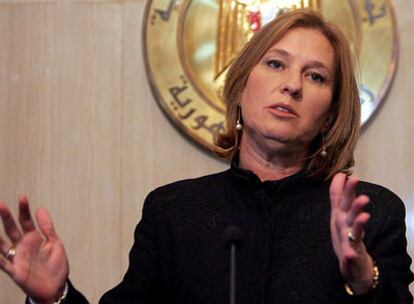 La ministra de Exteriores de Israel, Tzipi Livni