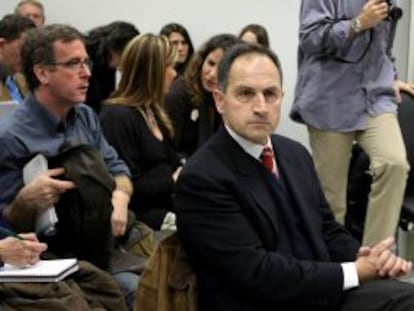 Pedro Varela, comparece en el juicio del 29 de enero del año pasado.
