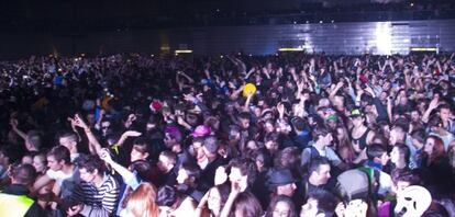 Fiesta de Halloween en el pabellón Madrid Arena.