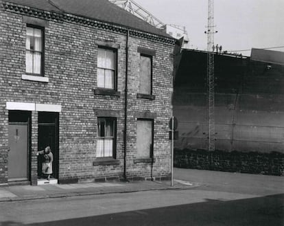 Terraced Housing, Wallsend, Tyneside. Impresión a tinta. Serie: Shipbuilding (1975-1981)