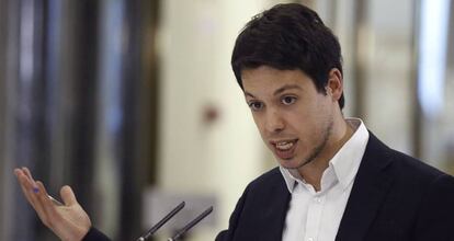 Segundo González, responsable de finanzas de Podemos.