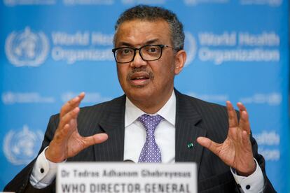 Tedros Adhanom Ghebreyesus, director general de la Organización Mundial de la Salud.