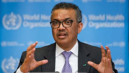 Tedros Adhanom Ghebreyesus, director general de la Organización Mundial de la Salud.