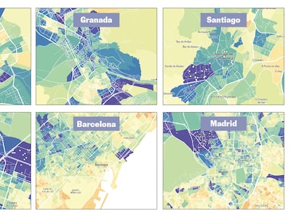 Mapa | ¿Quién va a la universidad? En los barrios ricos los estudiantes son el doble que en los pobres