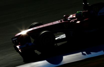 Massa rueda en el circuito de Jerez.