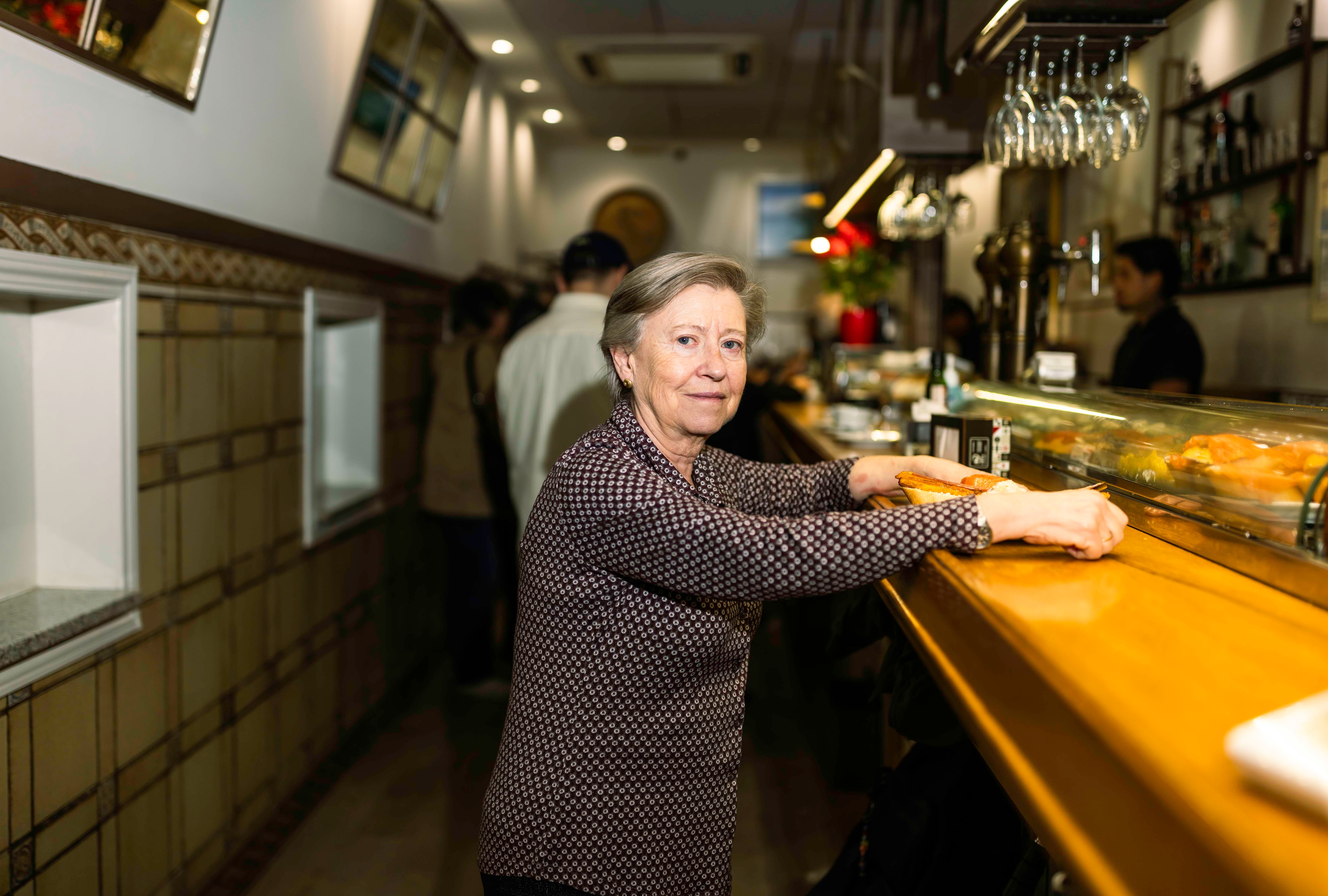 Inmaculada Lanza está al frente del bar Jurucha.