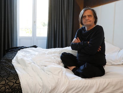 Jean-Pierre Léaud, en Madrid, en 2016.