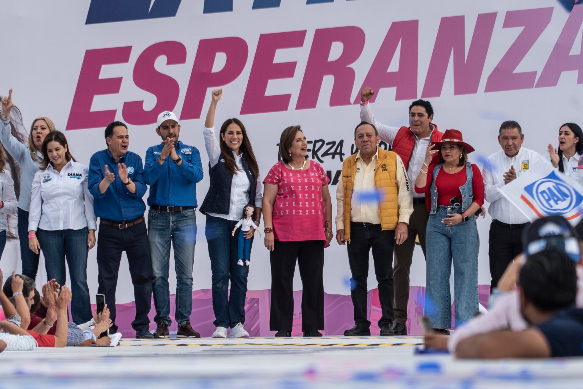 El inicio de las campañas presidenciales 2024, en imágenes | Fotos | EL ...