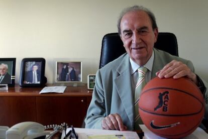 Eduardo Portela, presidente de la Asociación de Clubes de Baloncesto.