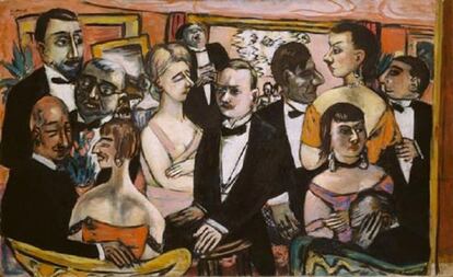 'Sociedad de París', Max Beckmann, 1931
