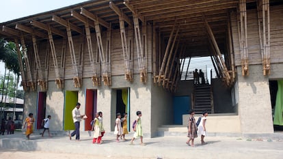 Escuela METI, Rudrapur (Bangladés), 2006.
