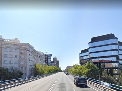 Puente de Joaquín Costa, cerrado al tráfico desde este sábado 11 de julio de 2020.