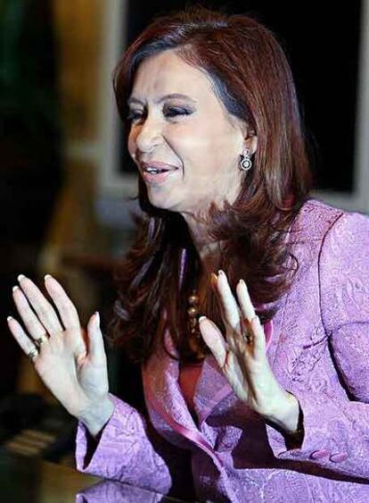 Cristina Fernández.