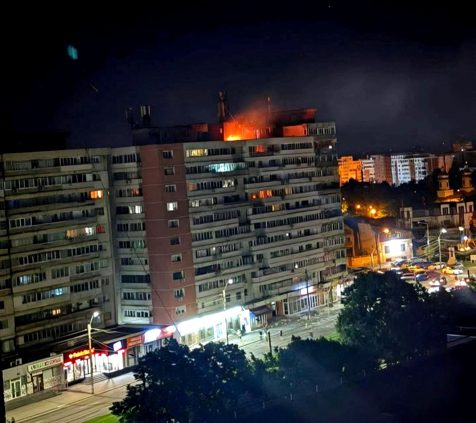 Dos heridos tras el impacto de un dron ruso en un edificio residencial en Rumania