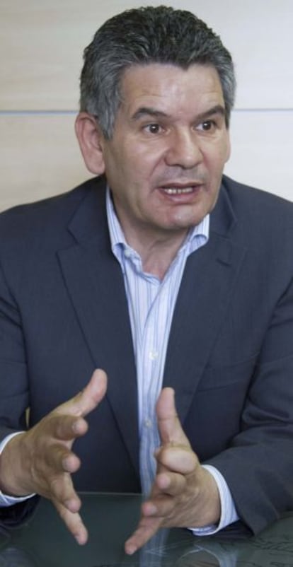 Santos H&eacute;ctor Rodr&iacute;guez, lider del PSdeG en Pontevedra. 