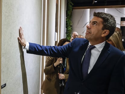 El presidente de la Generalitat Valenciana, Carlos Mazón.
