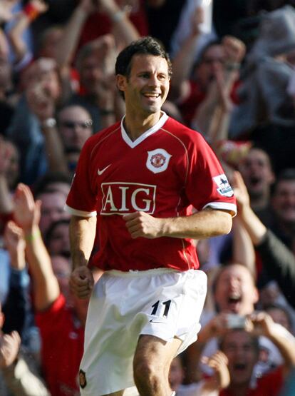 Giggs es el único jugador de la Premier que ha anotado en cada una de las temporadas desde su creación en 1992.