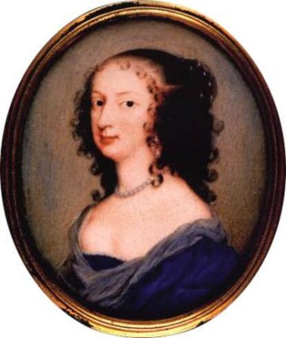 Retrato de Margaret Cavendish.