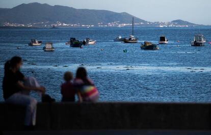 Turisme a la vil.la costera de Cee, a la Costa da Morte, a A Coruña,