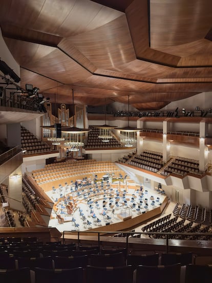 Auditorio Nacional de Música, en Madrid, diseñado por José María García de Paredes (1982-1988).