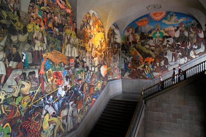 Diego Rivera Palacio Nacional