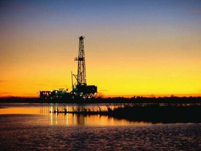 Un pozo petrolero de Pemex en el Estado de Tabasco.