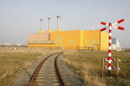 Vista exterior del almacén nuclear de Borssele (Holanda)