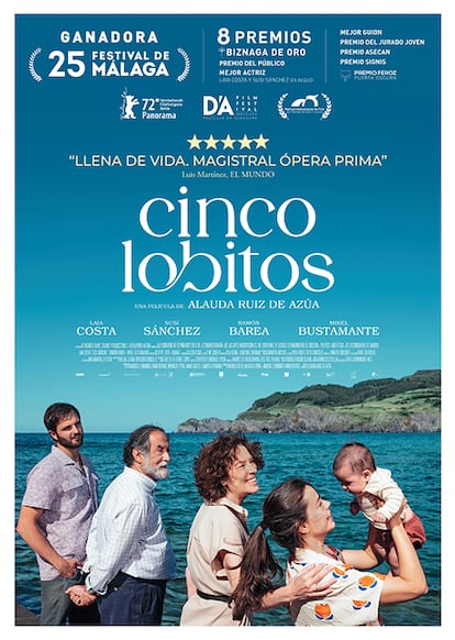 Cartel de 'Cinco lobitos'.