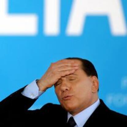 El primer ministro italiano Silvio Berlusconi