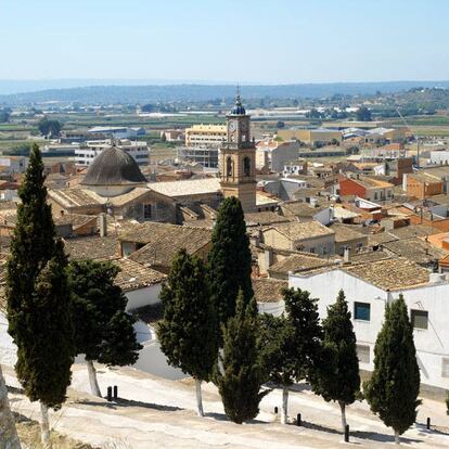 Vista de Navarrés, del twitter del Ayuntamiento de la localidad.